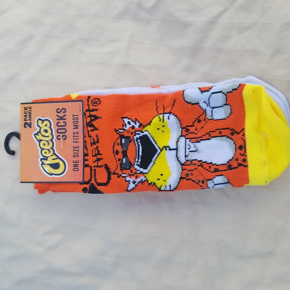 Cheetos 2 pack ankle socks brand new